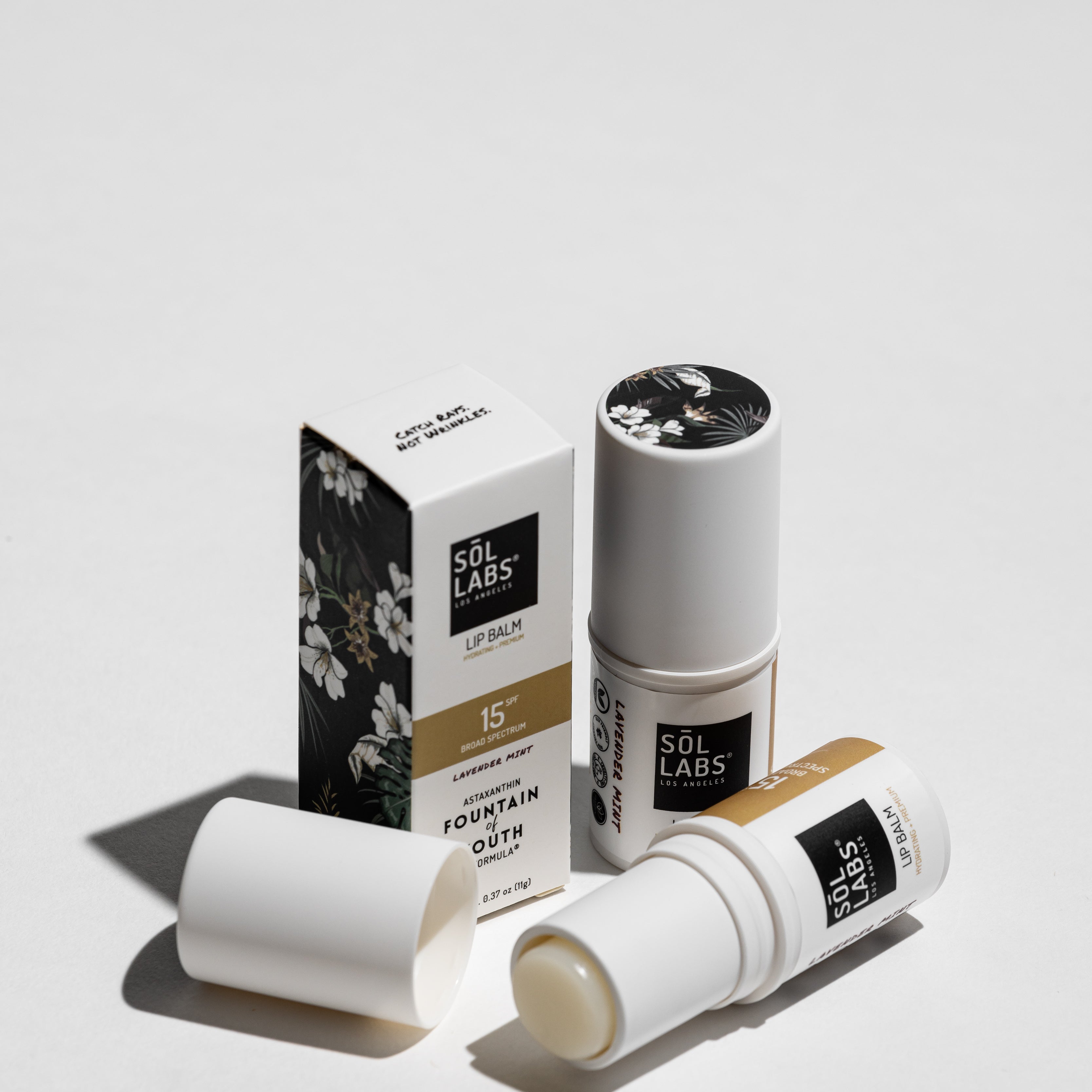 SOL LABS® SPF 15 Hydrating Lavender Mint Lip Balm: Natural, Nourishing & K-Beauty Inspired Sun Protection