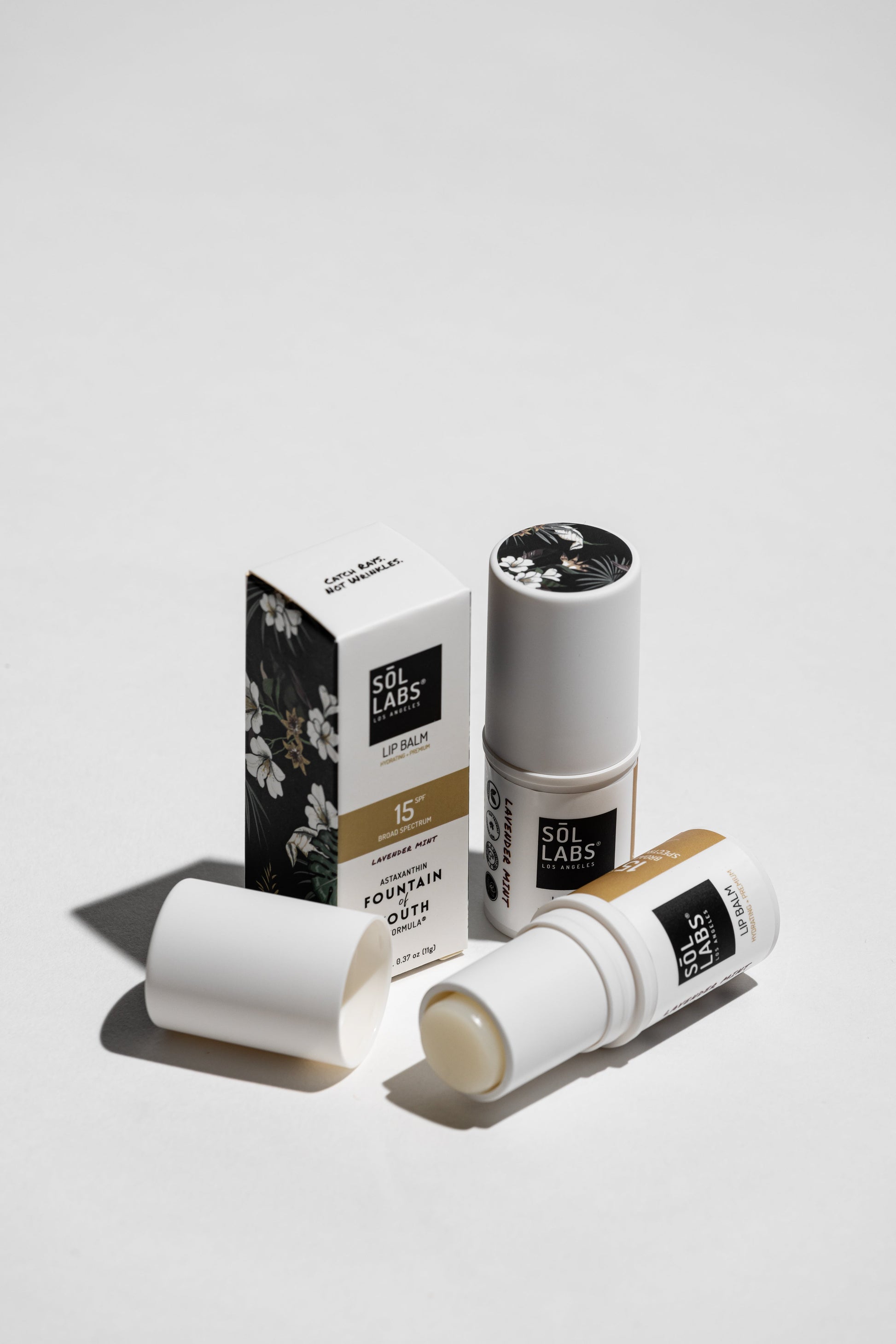 SOL LABS® SPF 15 Hydrating Lavender Mint Lip Balm: Natural, Nourishing & K-Beauty Inspired Sun Protection