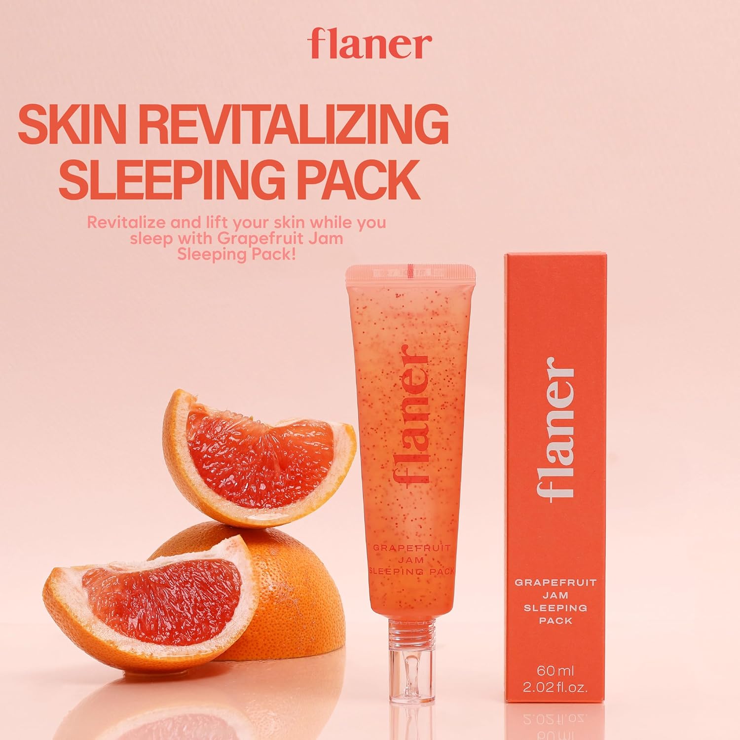 [ Flaner ] Grapefruit Sleeping Mask 100g