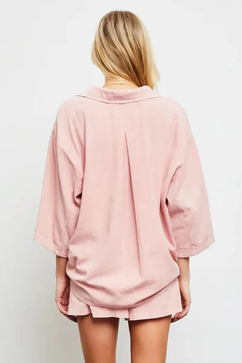 Coastal Cotton Button-Down