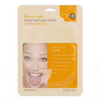 Beauugreen Micro Hole Gold Mask