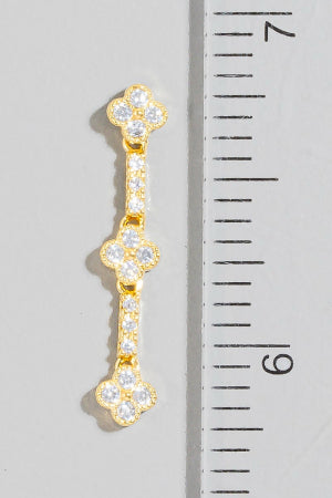 Clover Luxe Drop Earrings