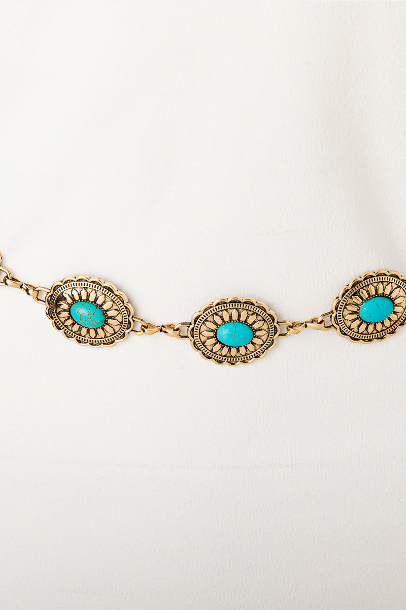 Drifter's Charm Turquoise Belt