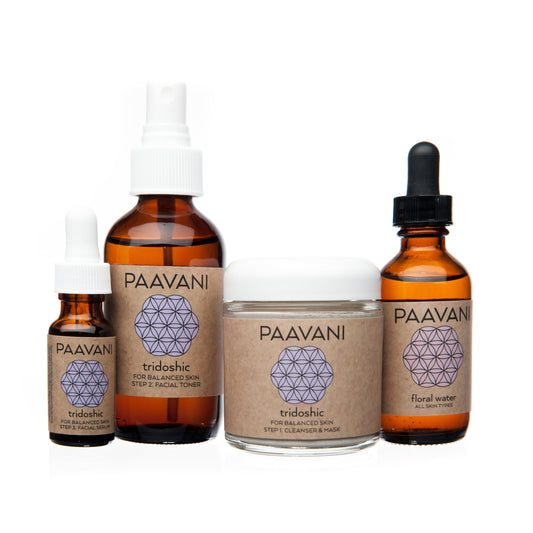 Tridoshic Skincare Ritual | Ayurvedic Facial for Balanced to