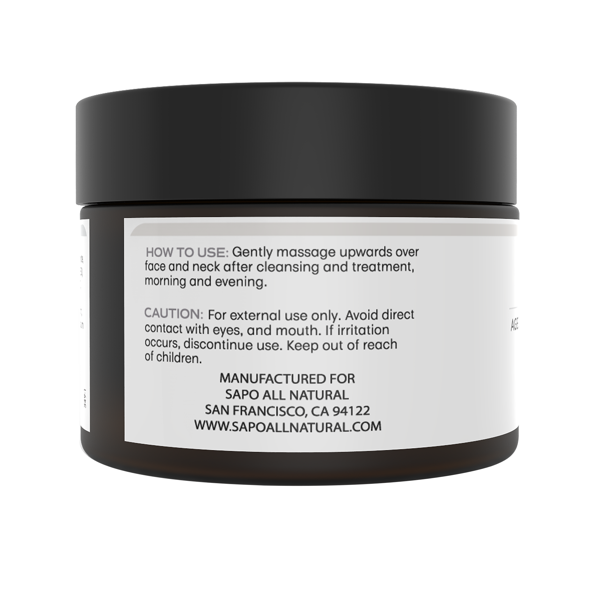 Sapo All Natural Night Cream with Trehalose, Niacinamide, Hyaluronic