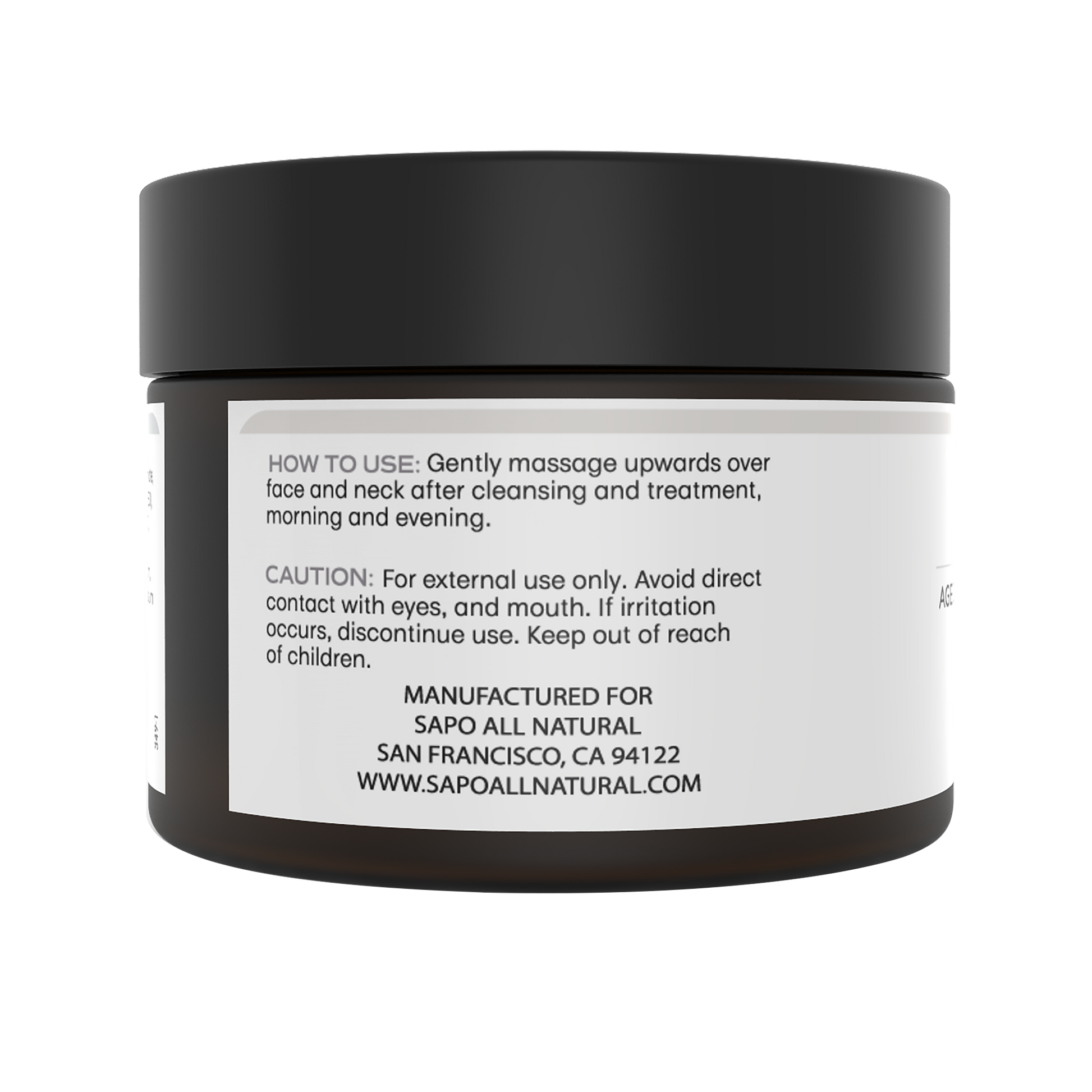 Sapo All Natural Night Cream with Trehalose, Niacinamide, Hyaluronic