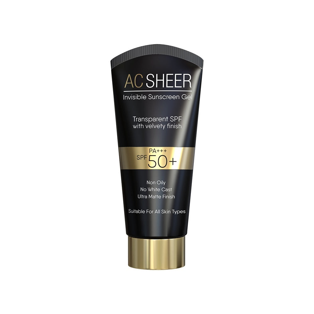 SKIN CARE AC Sheer Sunscreen Gel SPF?50 – 50?g | Ultra-Lightweight