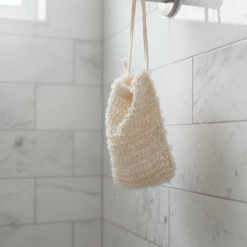 Sisal Soap Saver Bag – Exfoliate, Extend, Elevate
